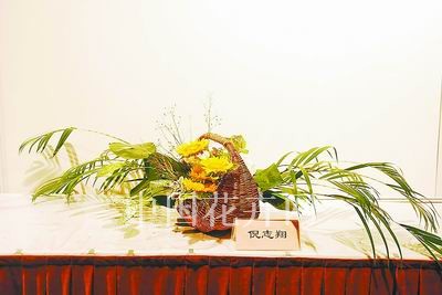 中国花艺“世博花艺秀”大出风头！